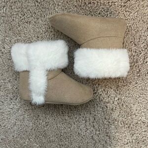 3-6 Month Janie & Jack Fur Bootie
